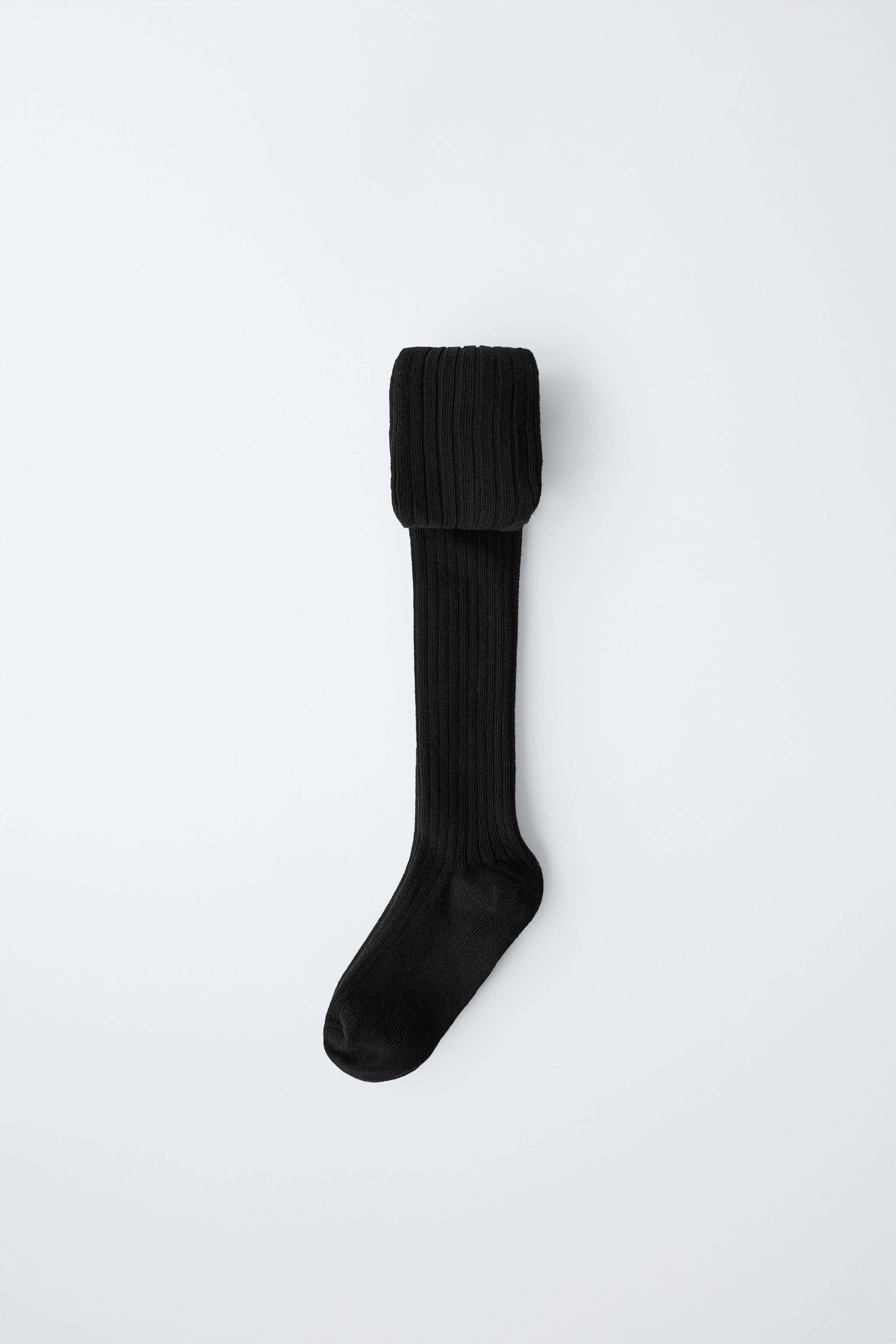 Бельё PLAIN TIGHTS для детей, в рубчик — Zara
