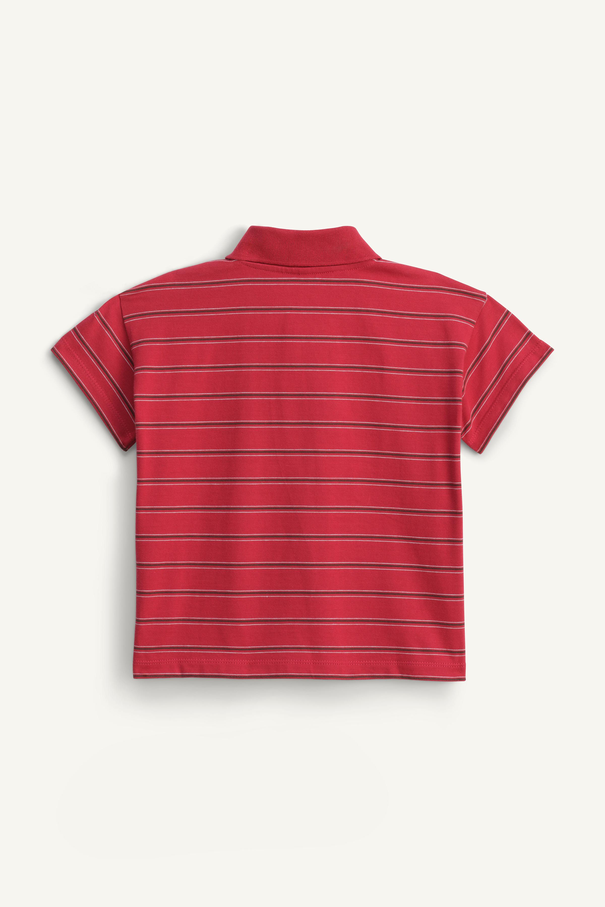 POLO RAYURES BRODÉ ÉDITION LIMITÉE