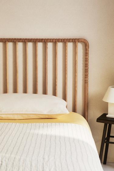 TÊTE DE LIT EN BOIS - Beige clair de Zara - Image 5