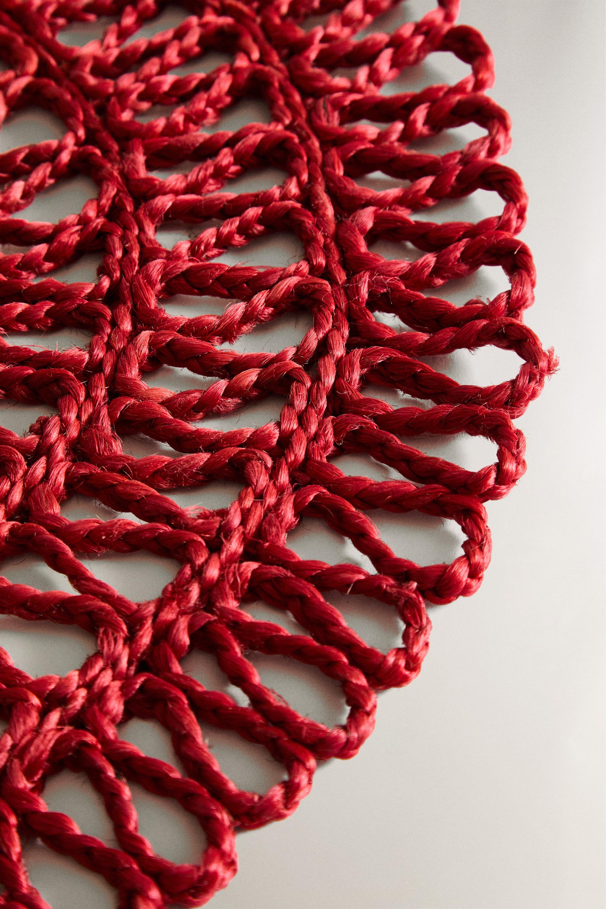 SET DE TABLE TRESSÉ NOËL