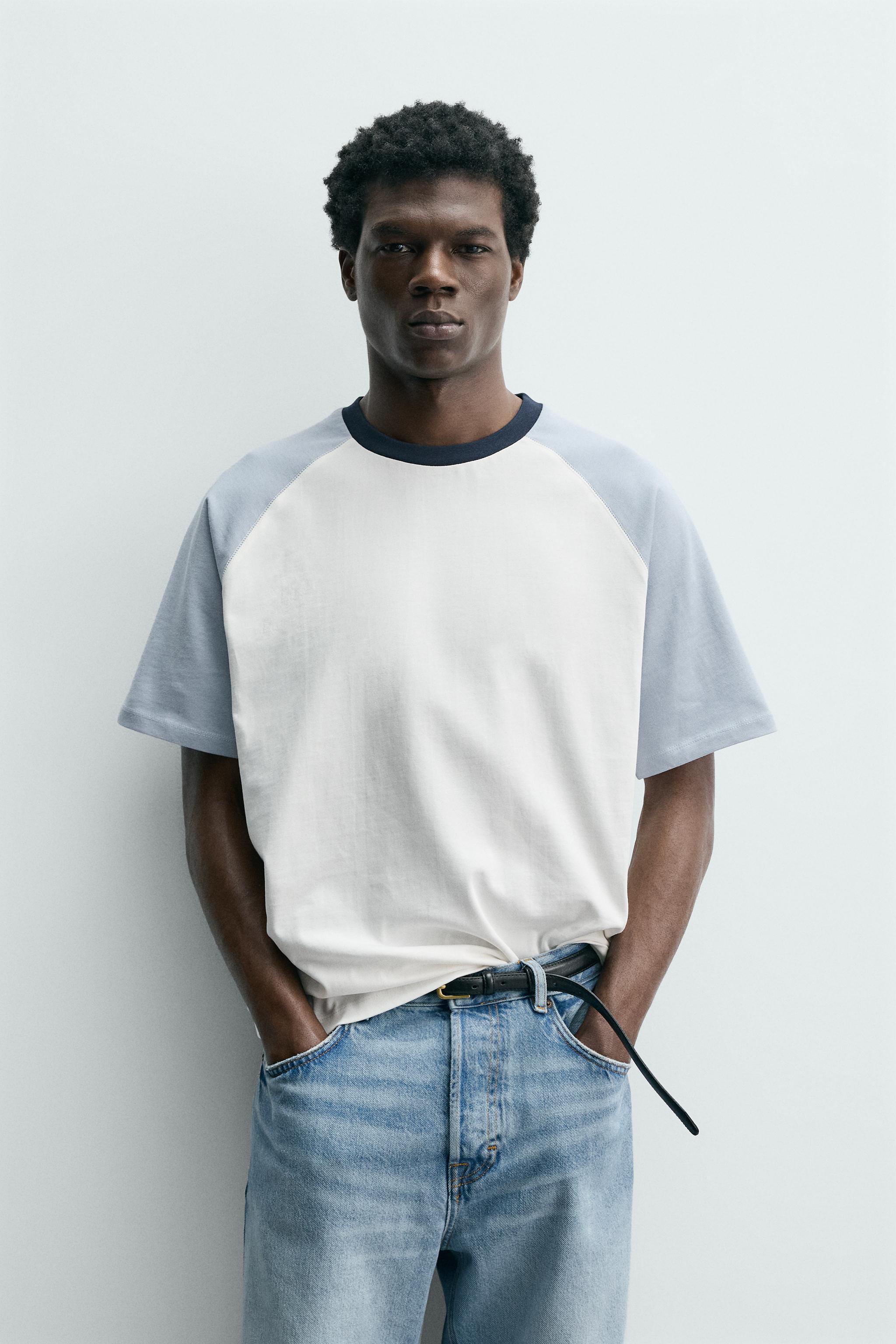 T-SHIRT REGULAR FIT COLOR BLOCK