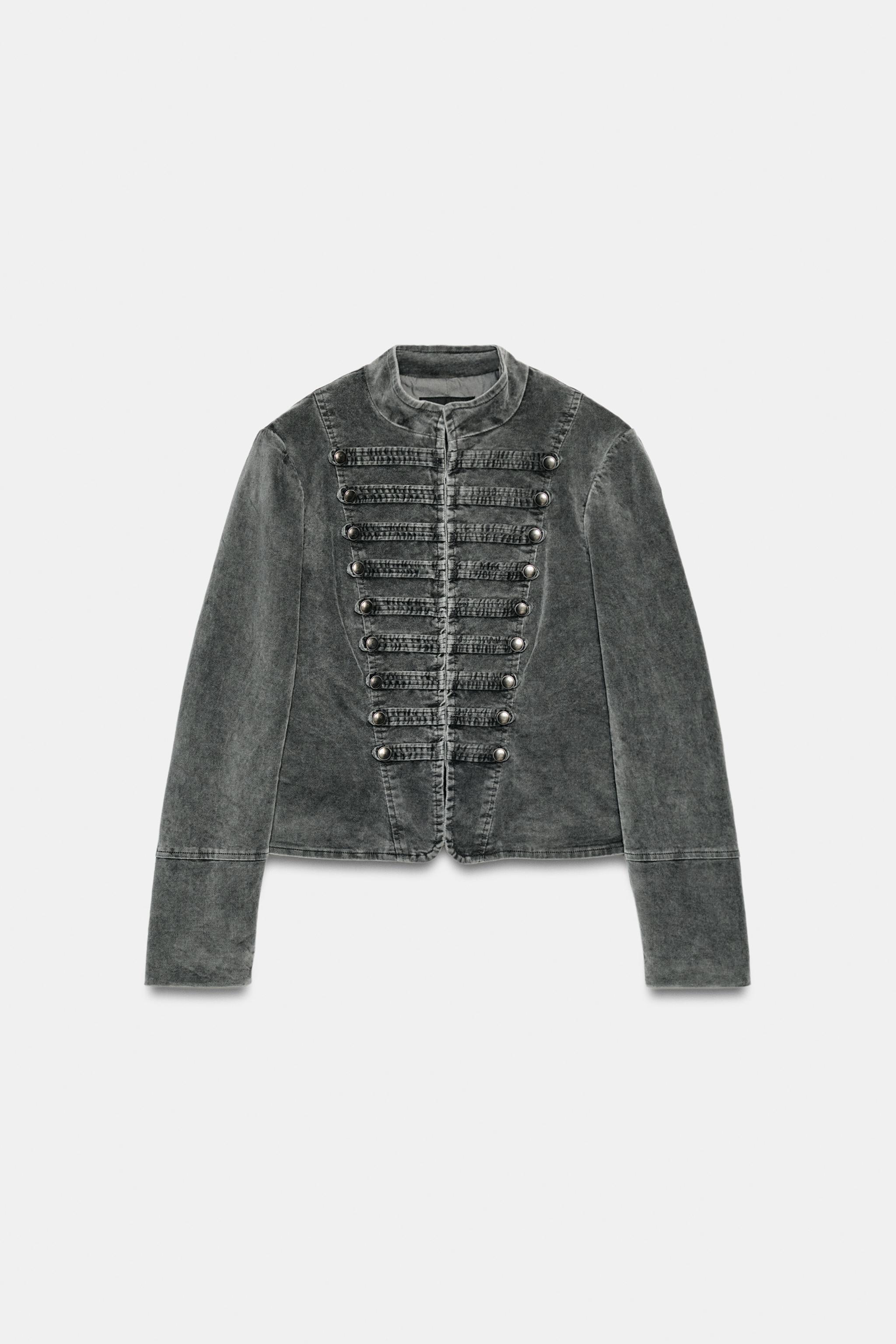 FITTED VELVET JACKET