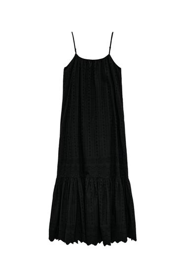 DRESS WITH CUTWORK EMBROIDERY