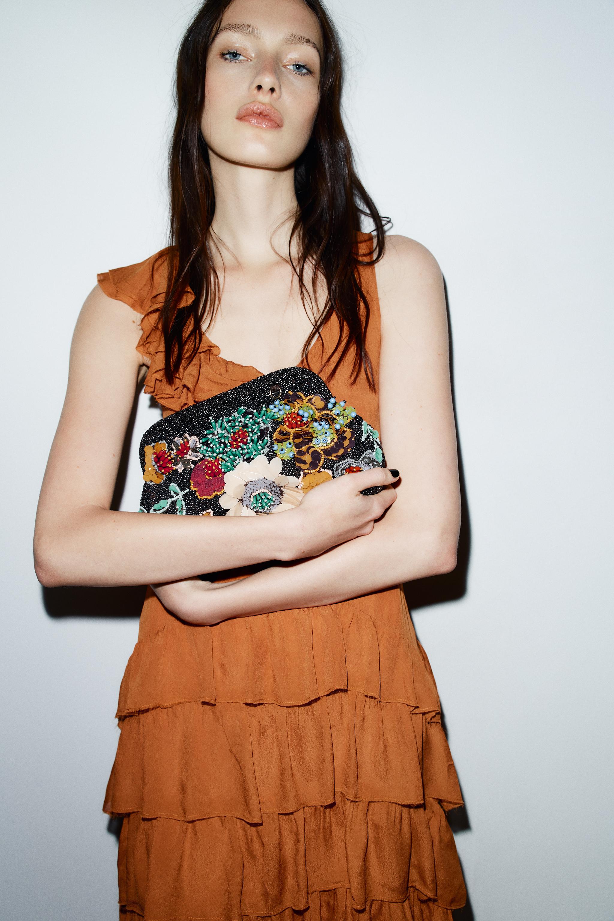 ビーズ ハンドバッグ - マルチカラー | ZARA Japan / 日本