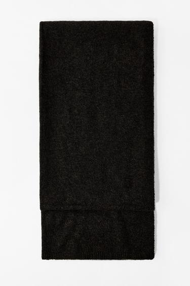 ÉCHARPE FINE EN MAILLE - Chocolat de Zara