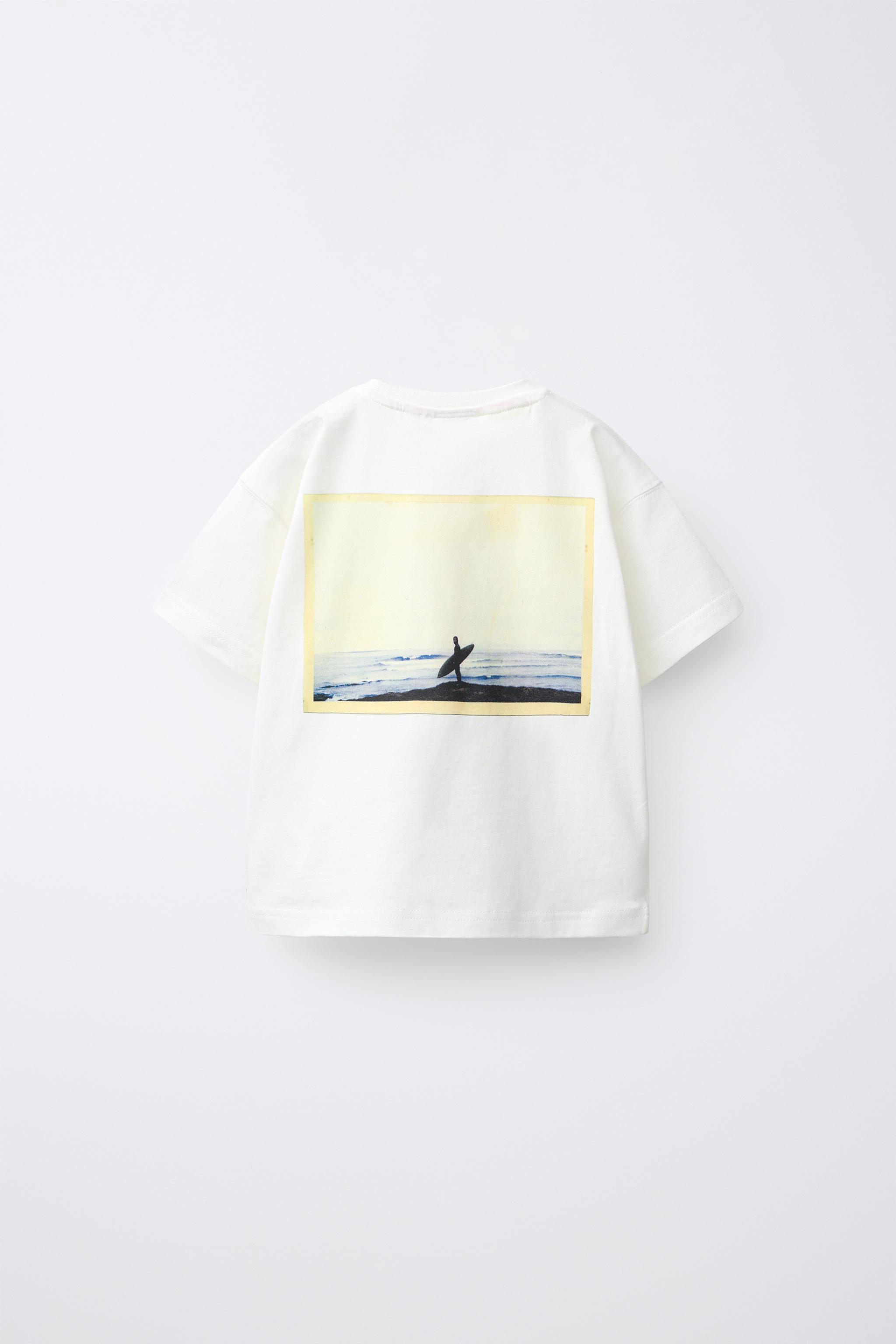 PUKAS SURF PHOTO LOGO T-SHIRT — White