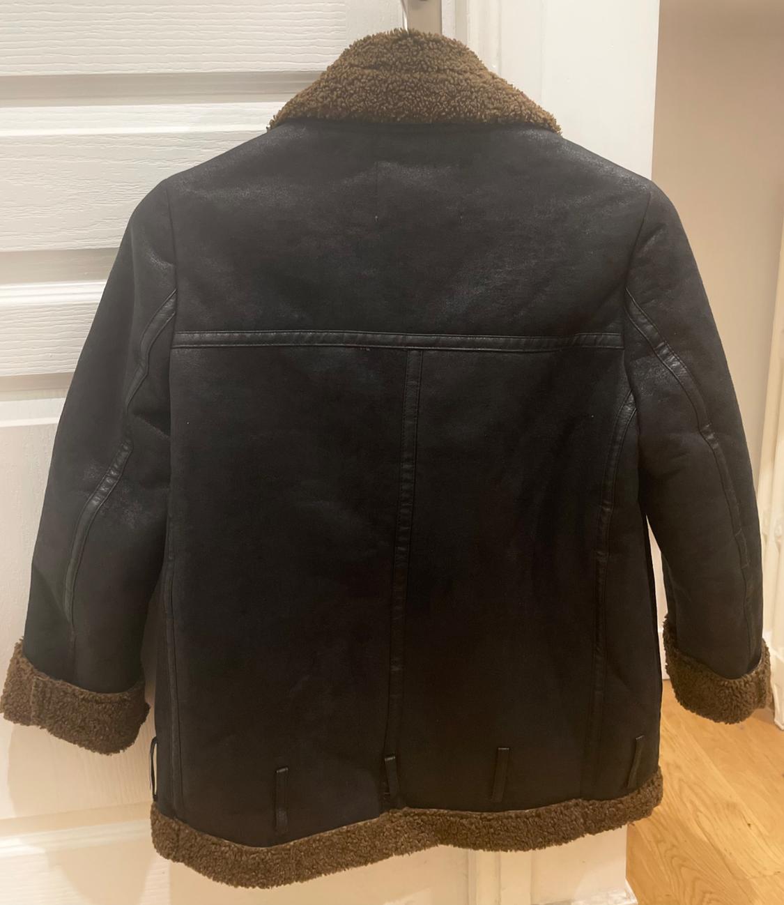 TEXTURED BIKER JACKET - Image 3
