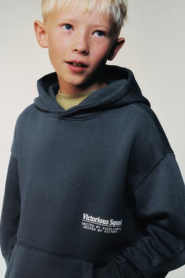 HOODIE AND JOGGERS SET - Blue by Zara