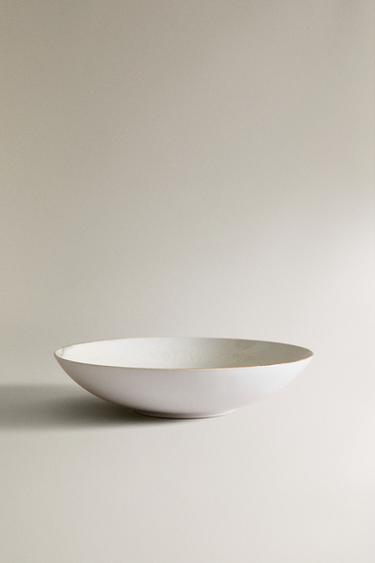 スープ皿 ストーンウェアエクリュZaraのスープ皿 ストーンウェア - エクリュ