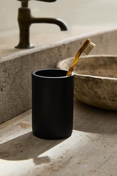 BLACK RESIN TOOTHBRUSH HOLDER - Black by Zara - Image 5