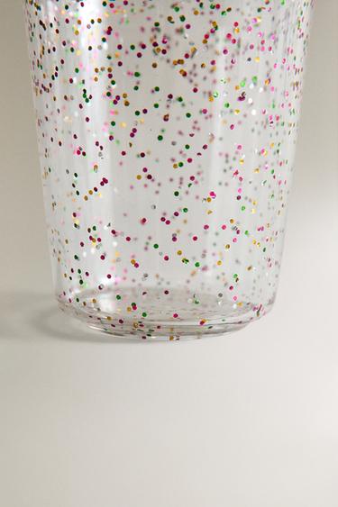 KIDS' TRITAN™ GLITTER TUMBLER - Transparent by Zara - Image 3