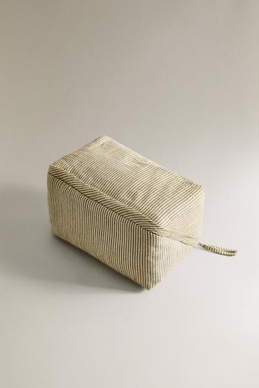 TROUSSE DE TOILETTE ENFANT GAZE RAYURES - Vert de Zara - Image 1