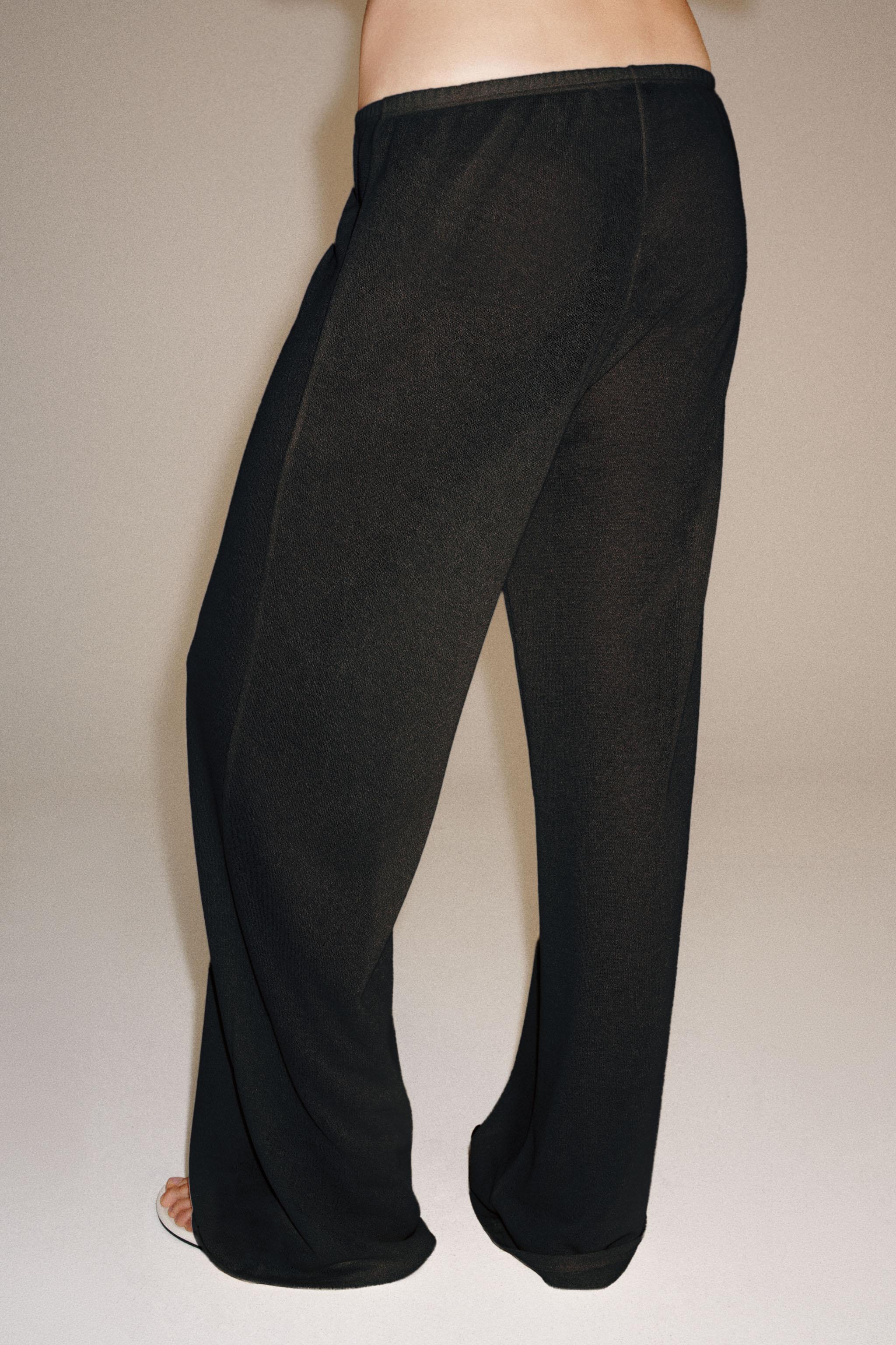 Женские брюки Zara STRAIGHT-LEG PANTS — фото 3