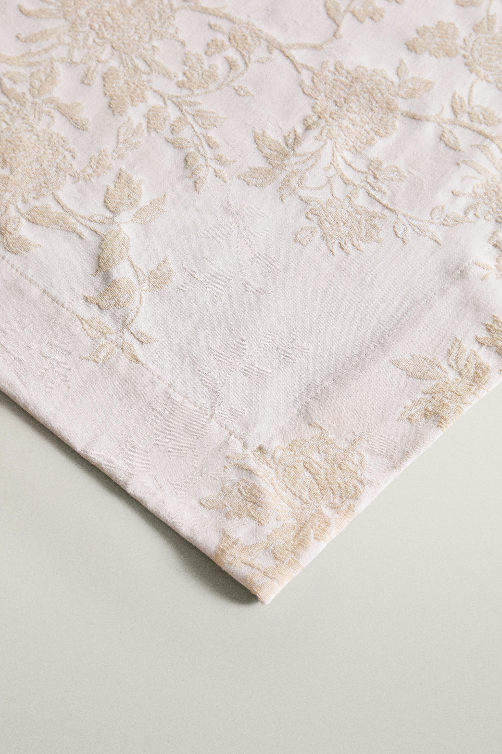 NAPPE COTON JACQUARD