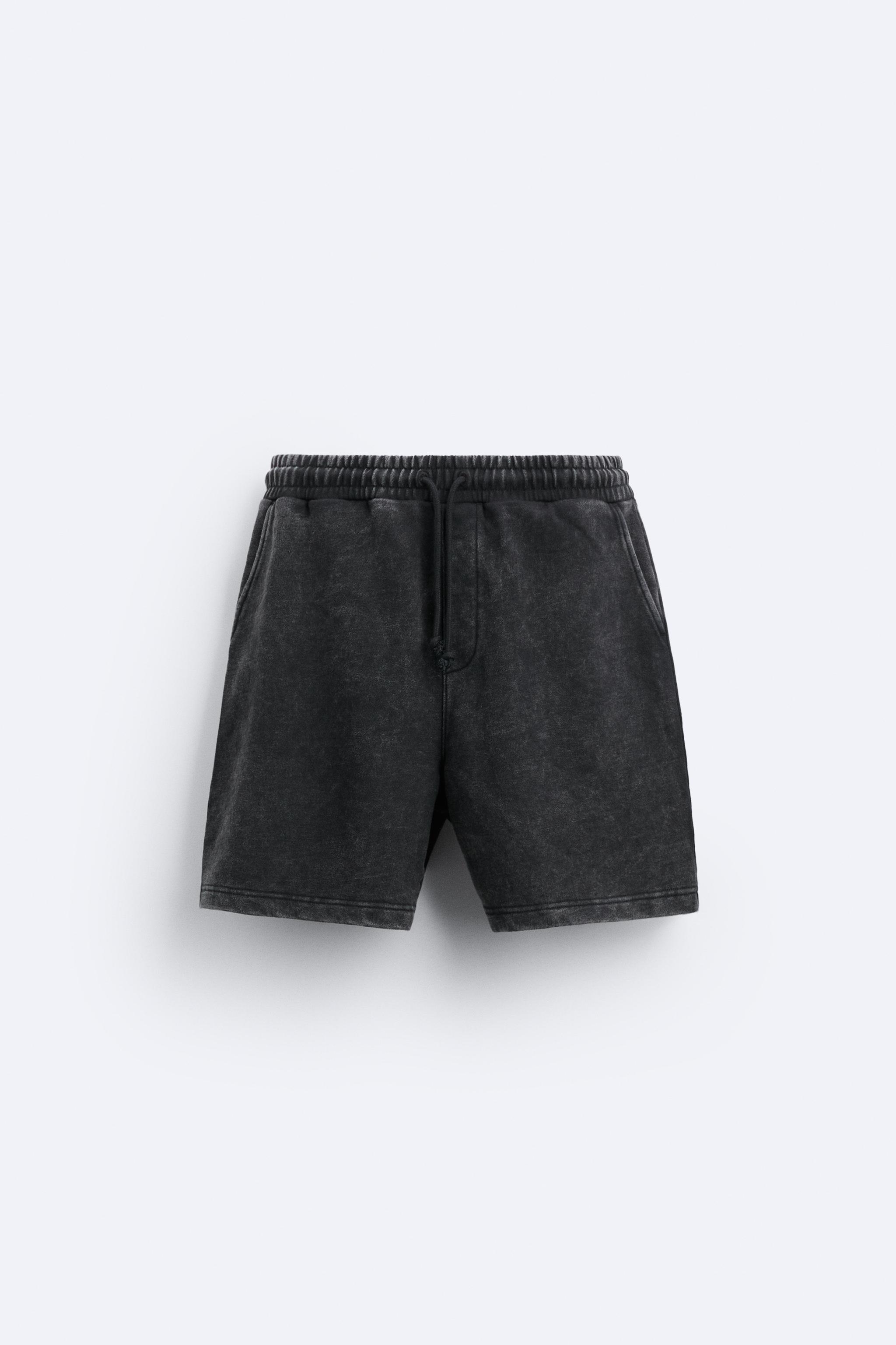 Zara cheap jogger shorts