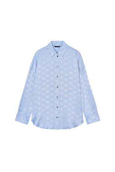 CAMISA FLUIDA JACQUARD