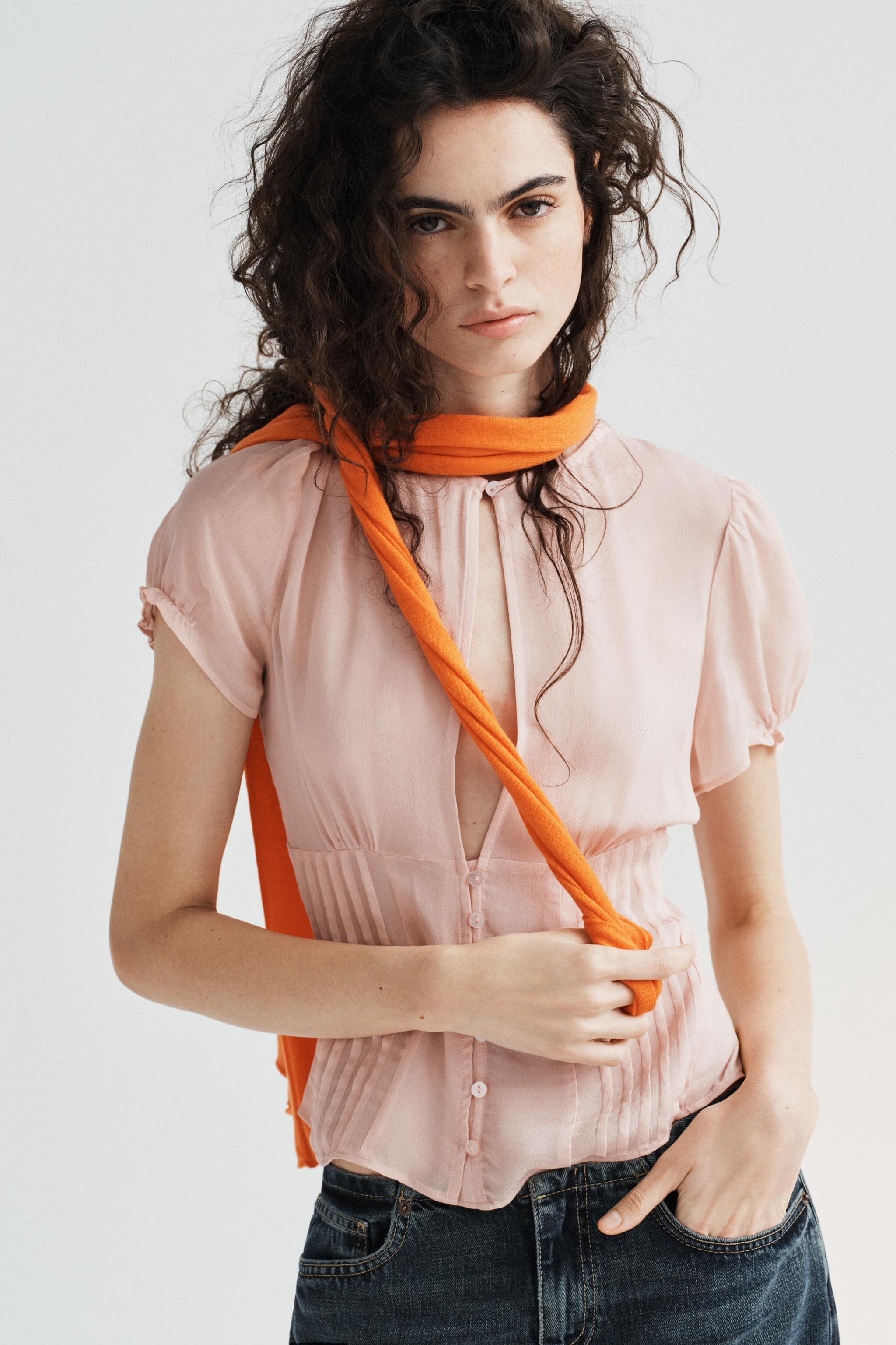 ZARA 新品　未使用　美品　15号〜17号　ベアトップ　ストレッチトップス レディースバンドー（ストラップレス／ブラトップ）トップス | ZARA 日本