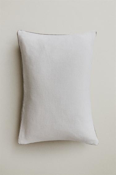 CAPA DE ALMOFADA DE LINHO - Branco da Zara
