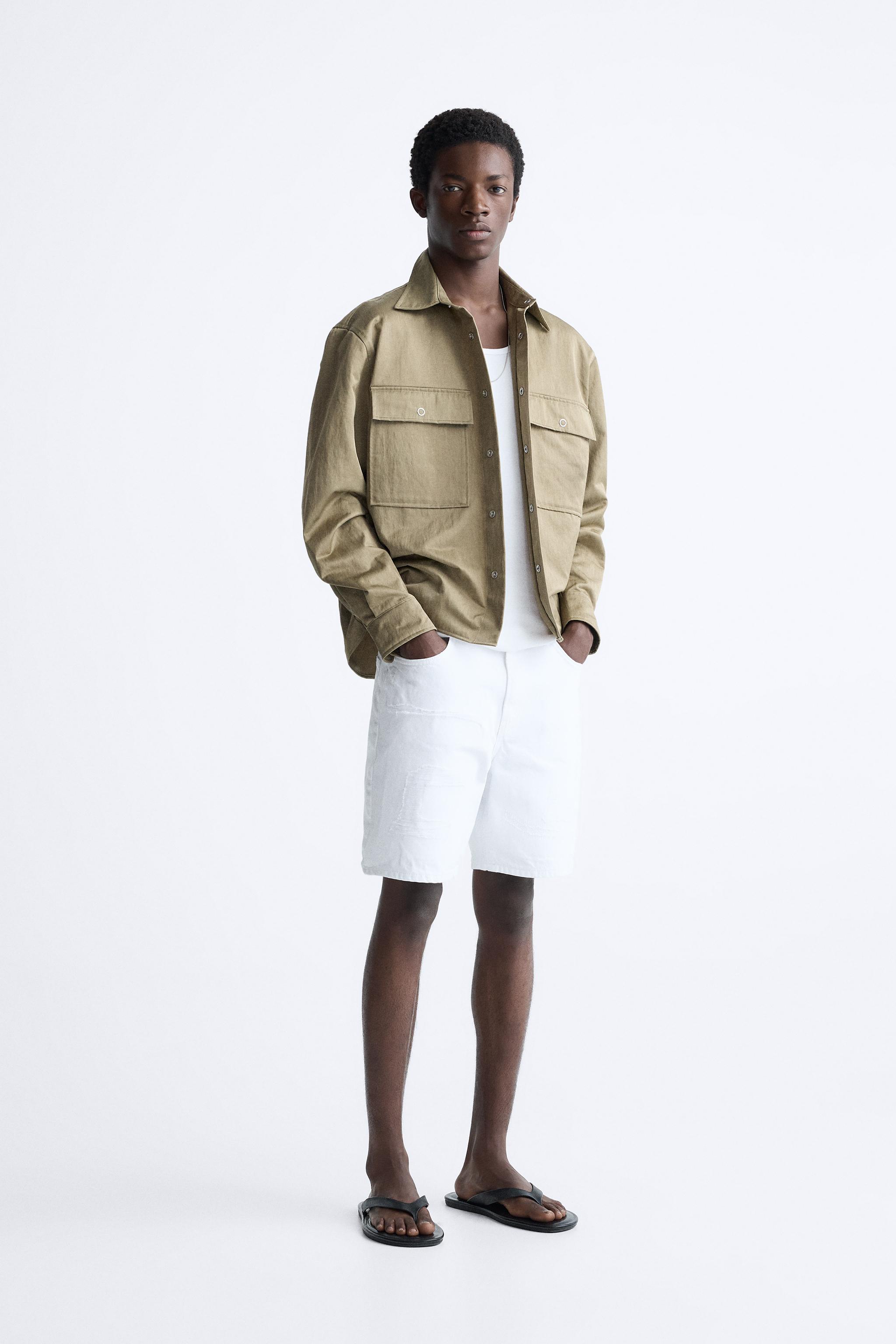 Shorts zara outlet men