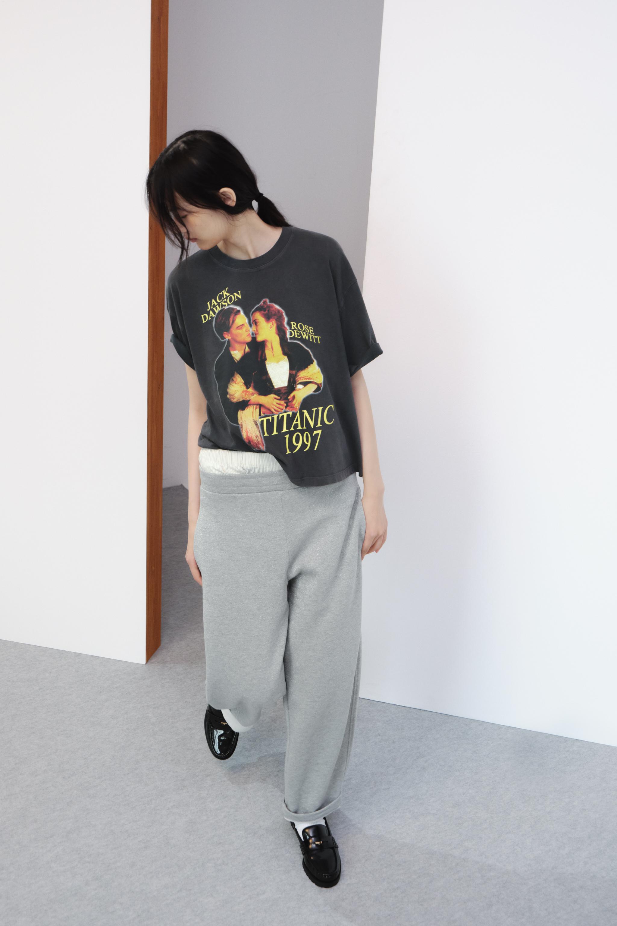 レディーストラウザーパンツ メタリック | ZARA 日本