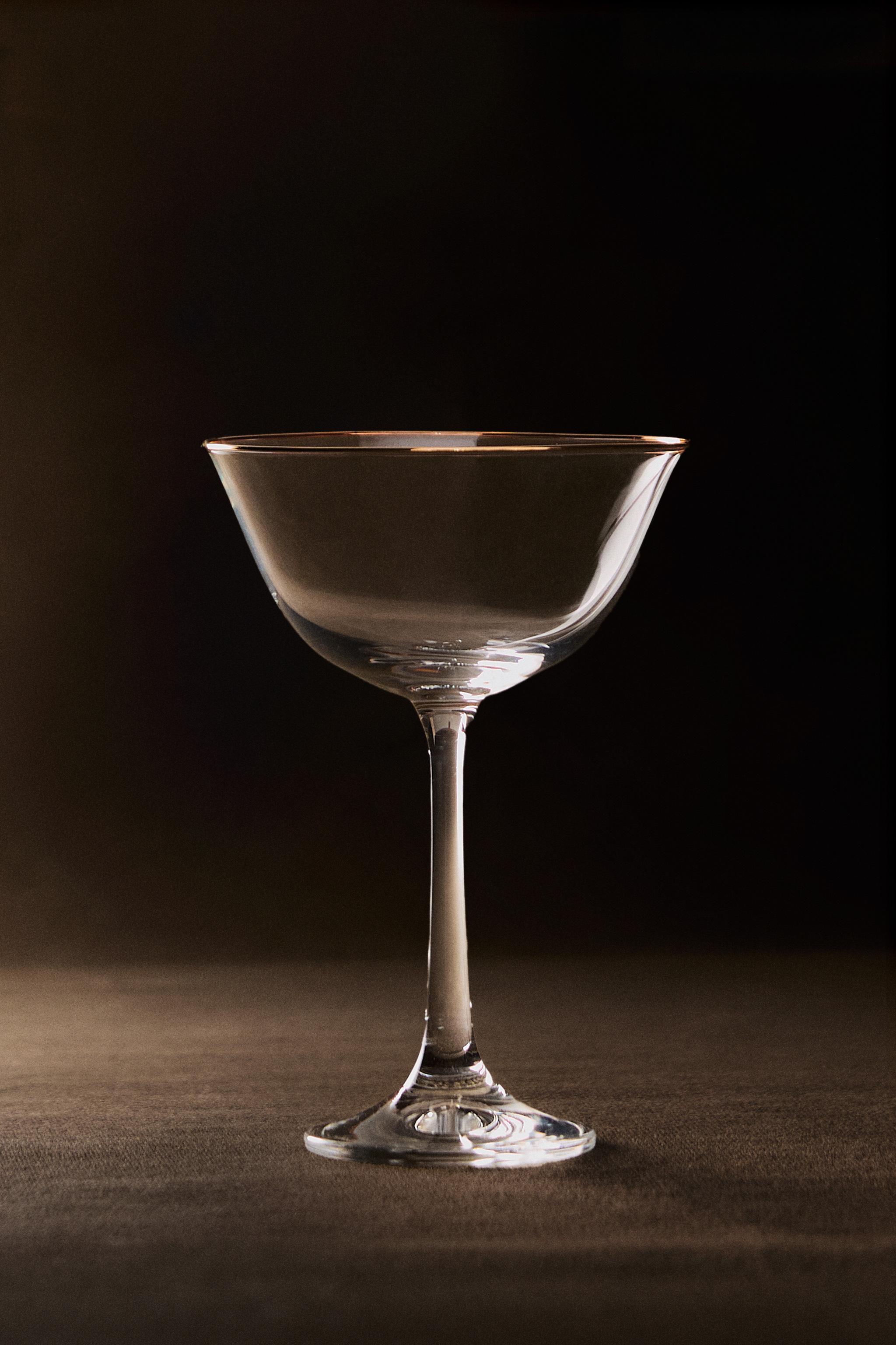 VERRE À VIN COCKTAIL VERRE FILET NOËL