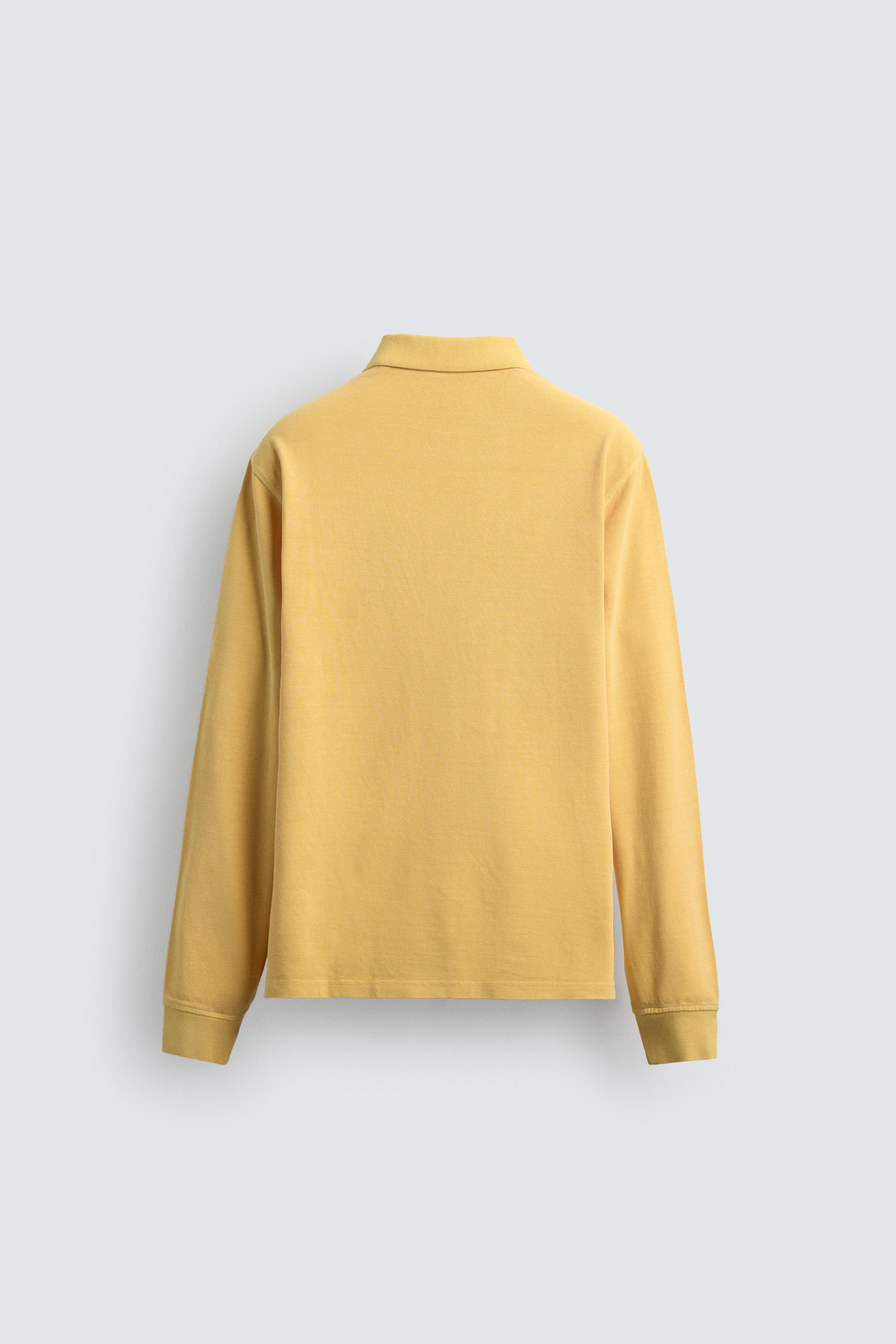 POLO PIQUÉ REGULAR FIT DÉLAVÉ