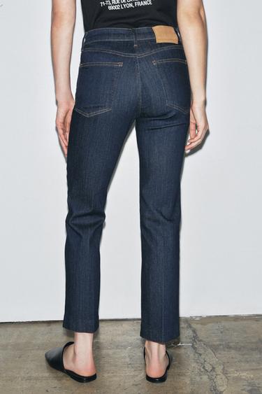 JEANS ZW COLLECTION BOOTCUT HALFHOGE TAILLE - Blauw van Zara
