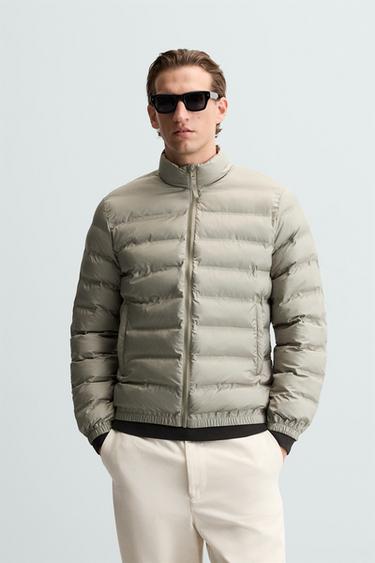 CAZADORA LIGERA ACOLCHADA - Gris topo de Zara