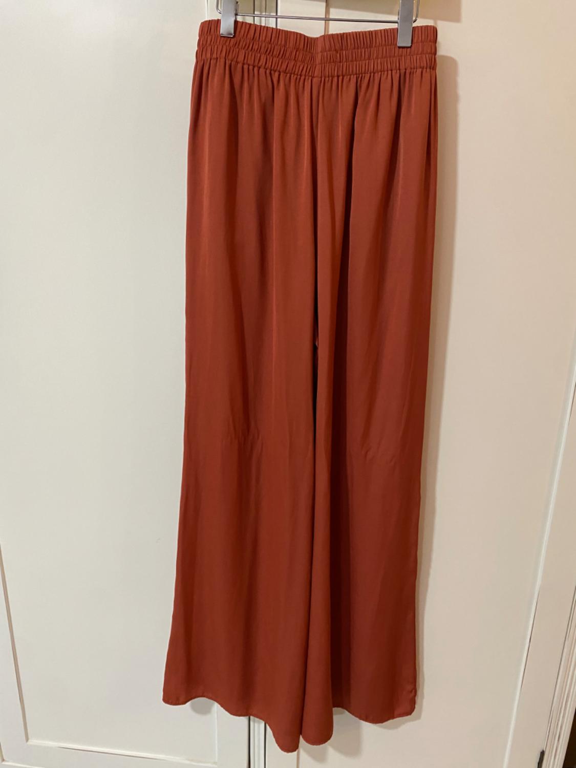 FLOWING WIDE-LEG TROUSERS - Image 2
