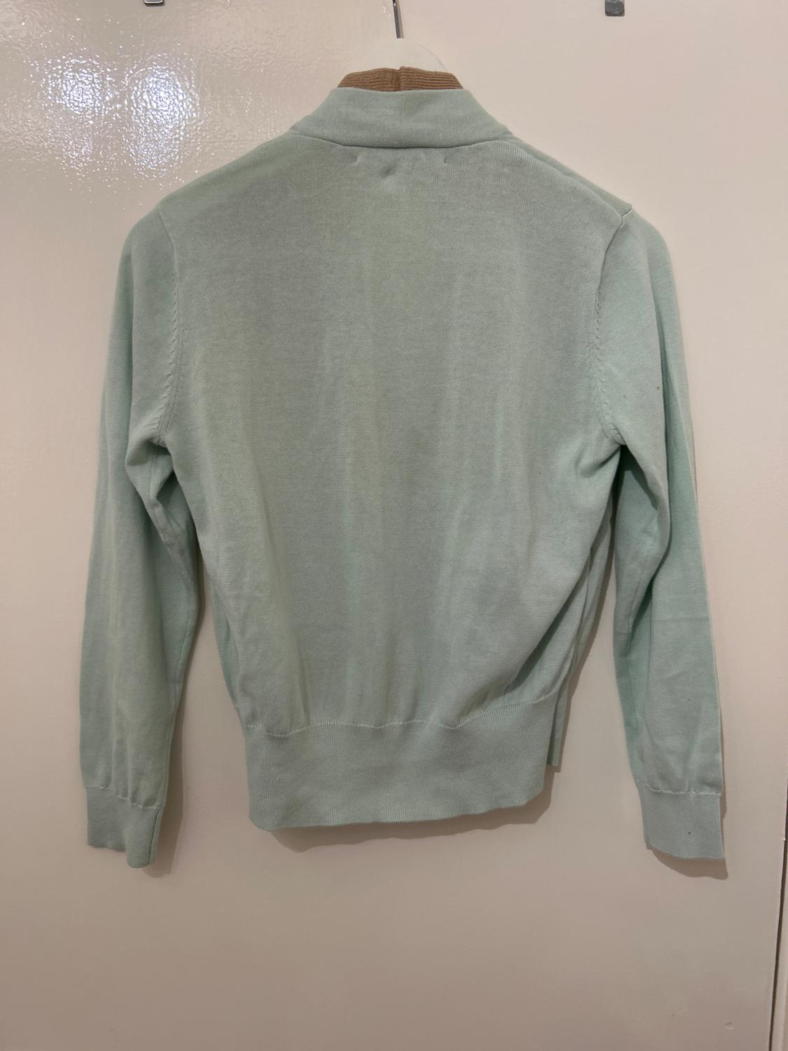 DOUBLE-FABRIC KNIT CARDIGAN - Image 2
