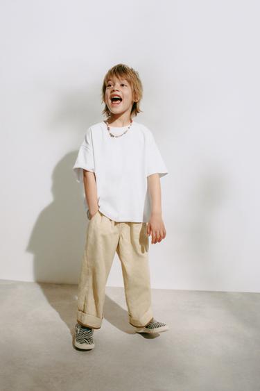 Zara Beyaz - BASIC T-SHIRT