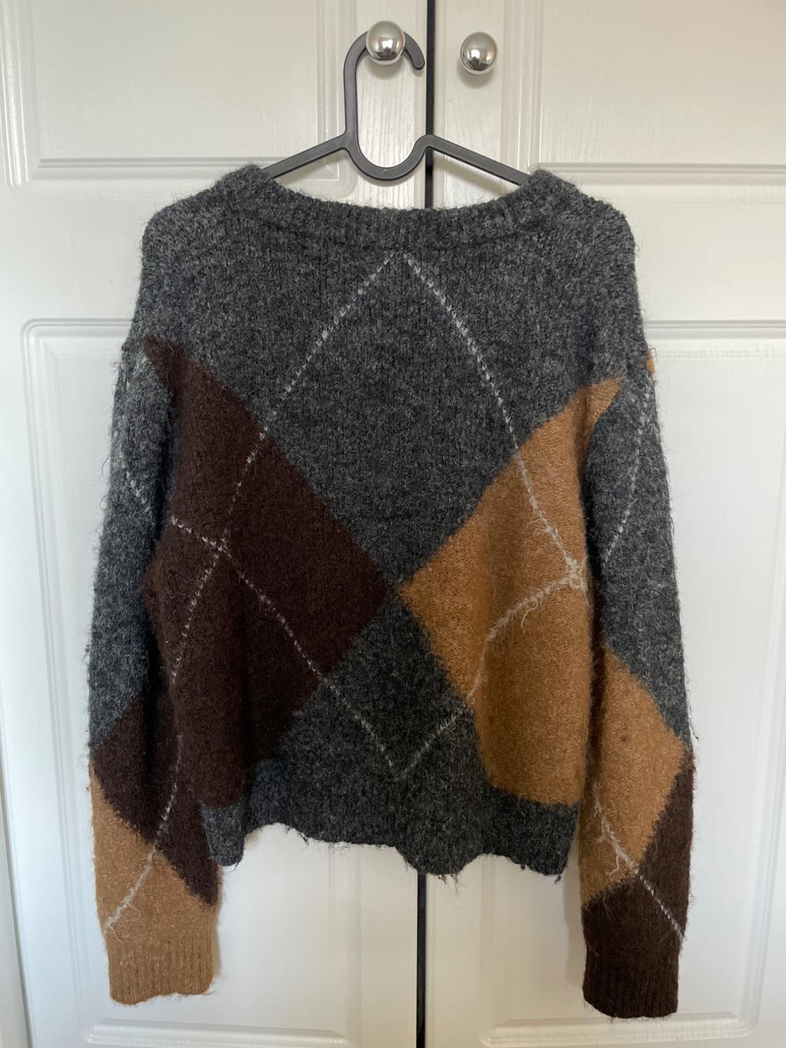DIAMOND KNIT SWEATER - Image 3