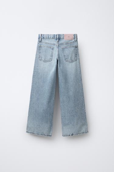 JEAN LARGE BRILLANT - Bleu de Zara - Image 1