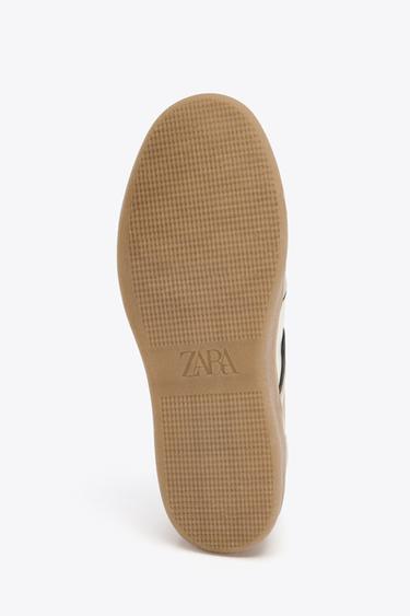 COLOURED SPORTS TRAINERS - Taupe Grey by Zara - Image 4
