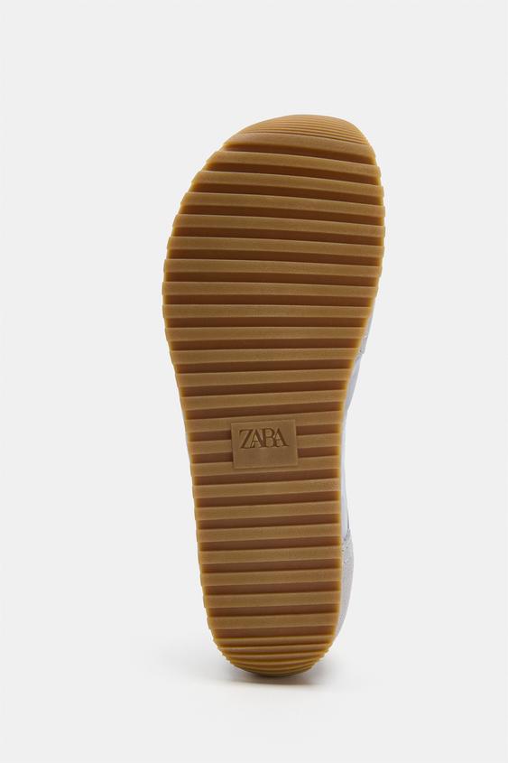 BAREFOOT RUNNING TRAINERS - Blue by Zara - Image 8