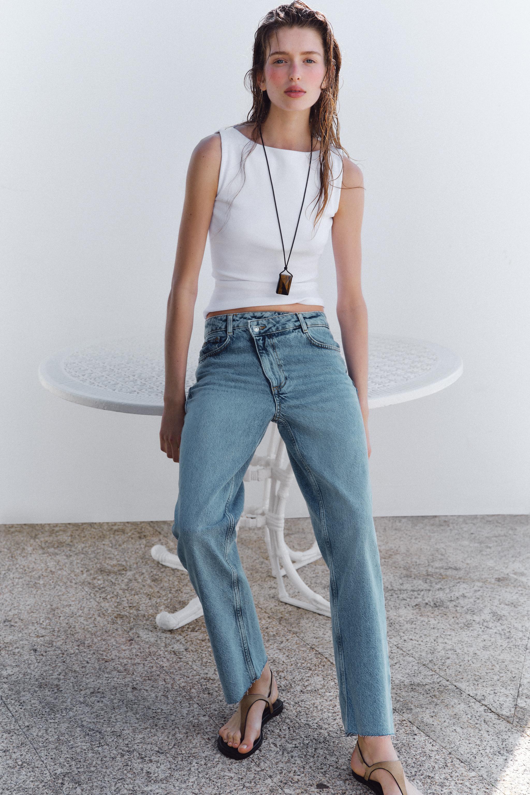 ZARA - ZARA 完売品 デニム ボア ダブルフェイス ベストの通販