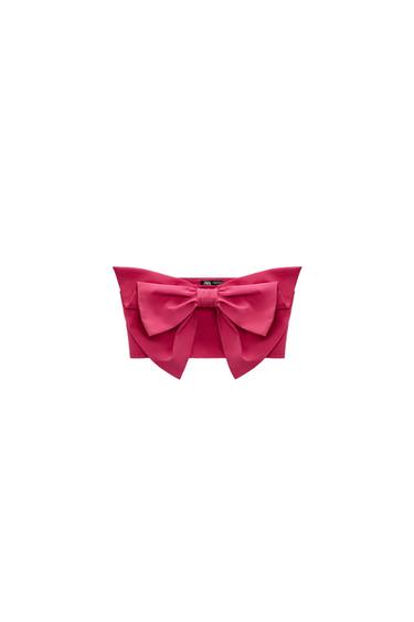 TIED BANDEAU TOP