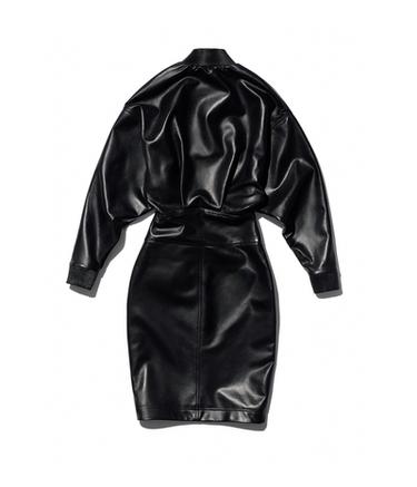 ROBE DE MOTARD NAOMI CAMPBELL - Noir de Zara - Image 1