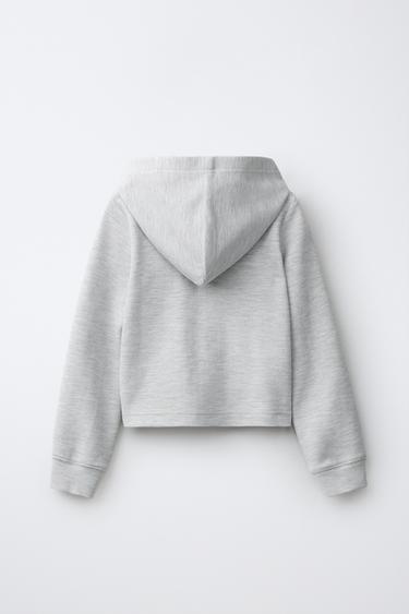WAFFLE GYM HOODIE — Gray marl 2