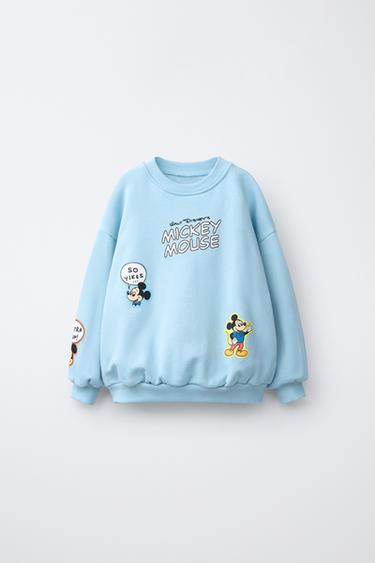 MICKEY MOUSE © DISNEY SWEATSHIRT - Faded blue by Zara