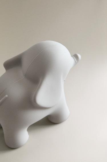 SILICONE ELEPHANT RATTLE - Grey by Zara - Image 2
