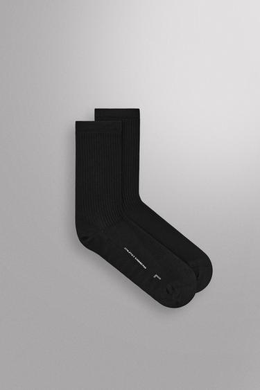CALCETINES TÉCNICOS ENTRENAMIENTO PACK 2 - Negro de Zara