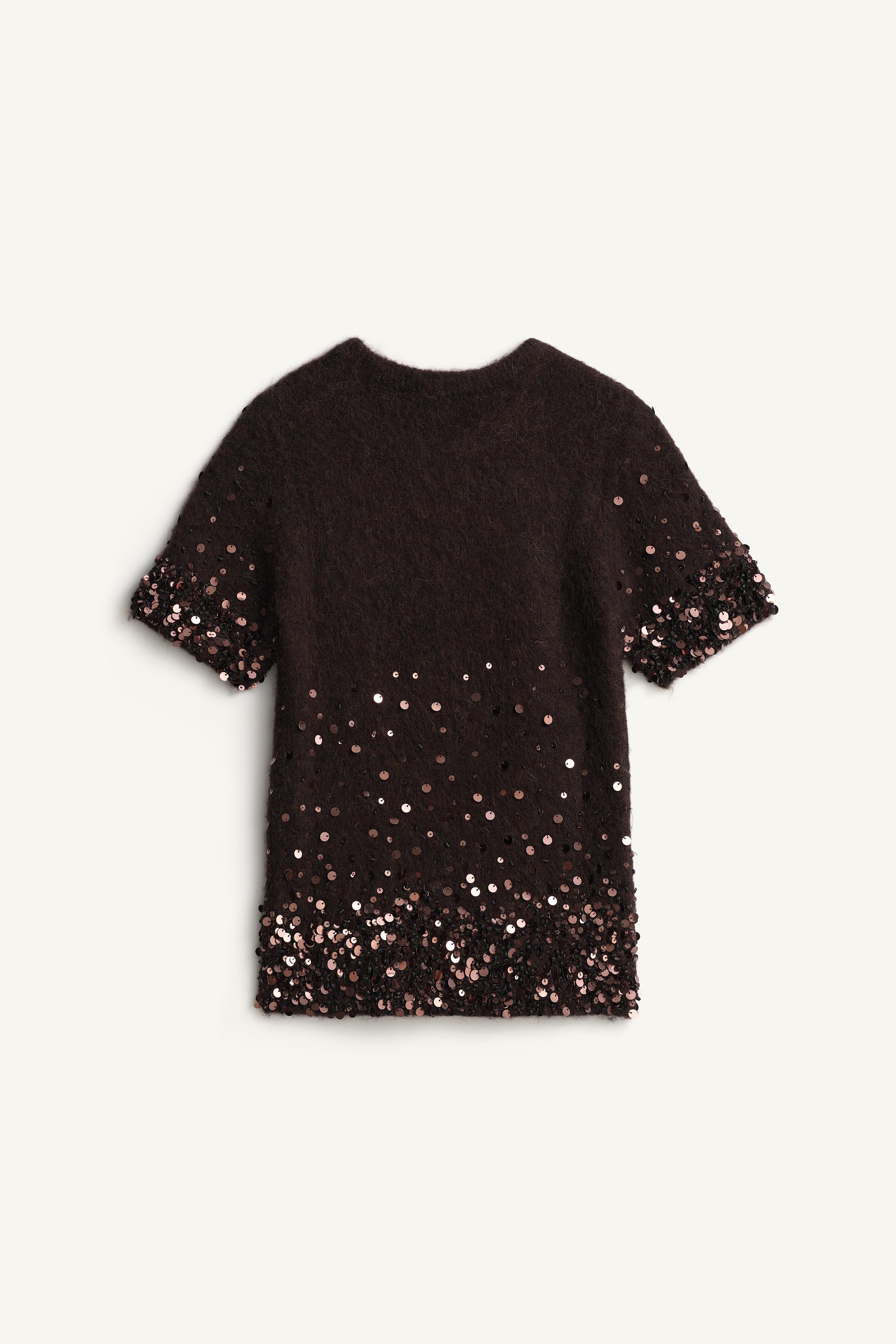 SWEATER WITH WOOL AND ALPACA SEQUIN LIMITED EDITION