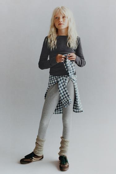 PLAIN T-SHIRT WITH MODAL - Anthracite grey by Zara
