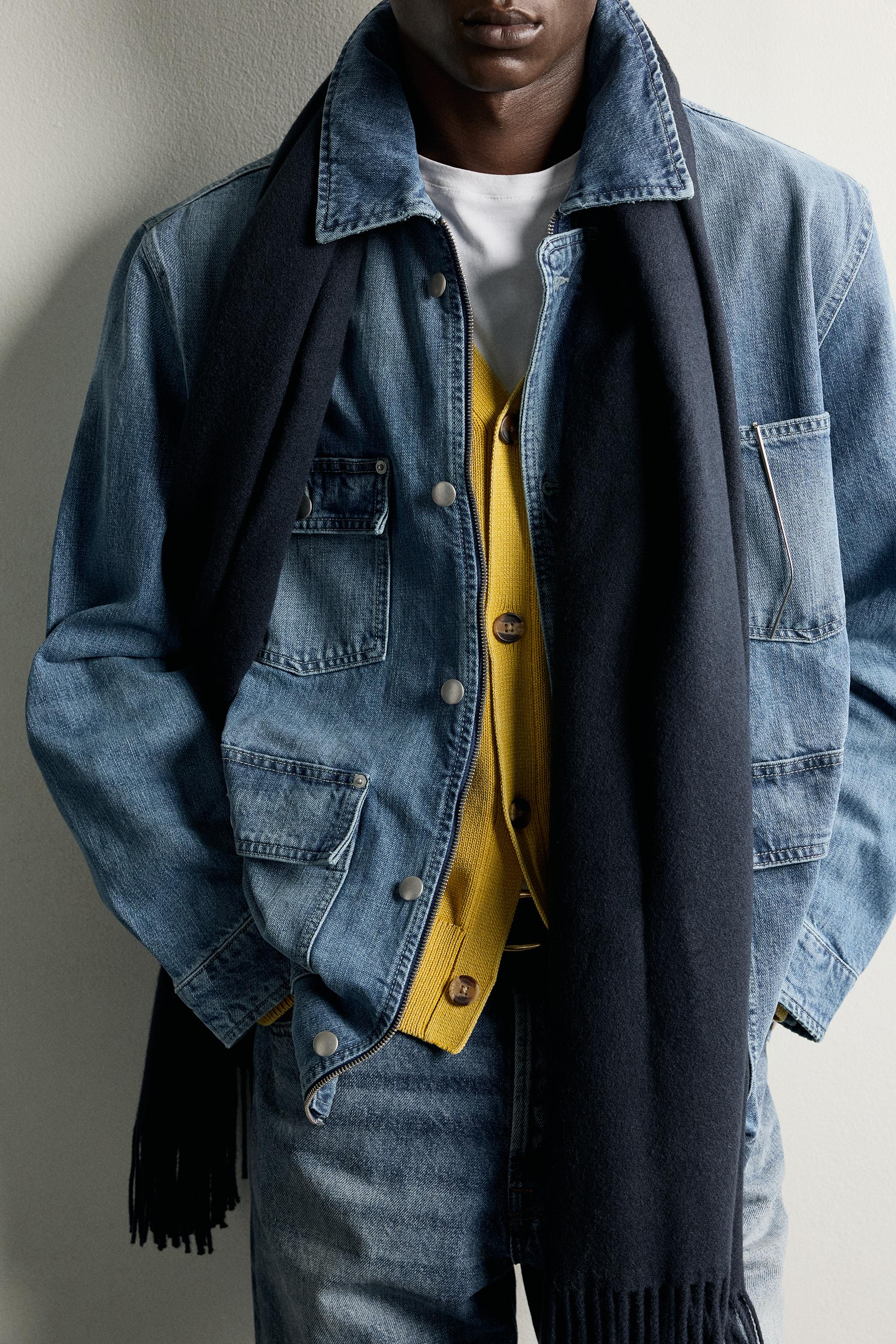 UTILITY POCKET DENIM JACKET