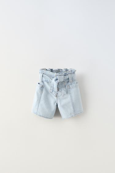 برمودا بابرباغ - أزرق فاتح الخاص بـ Zara