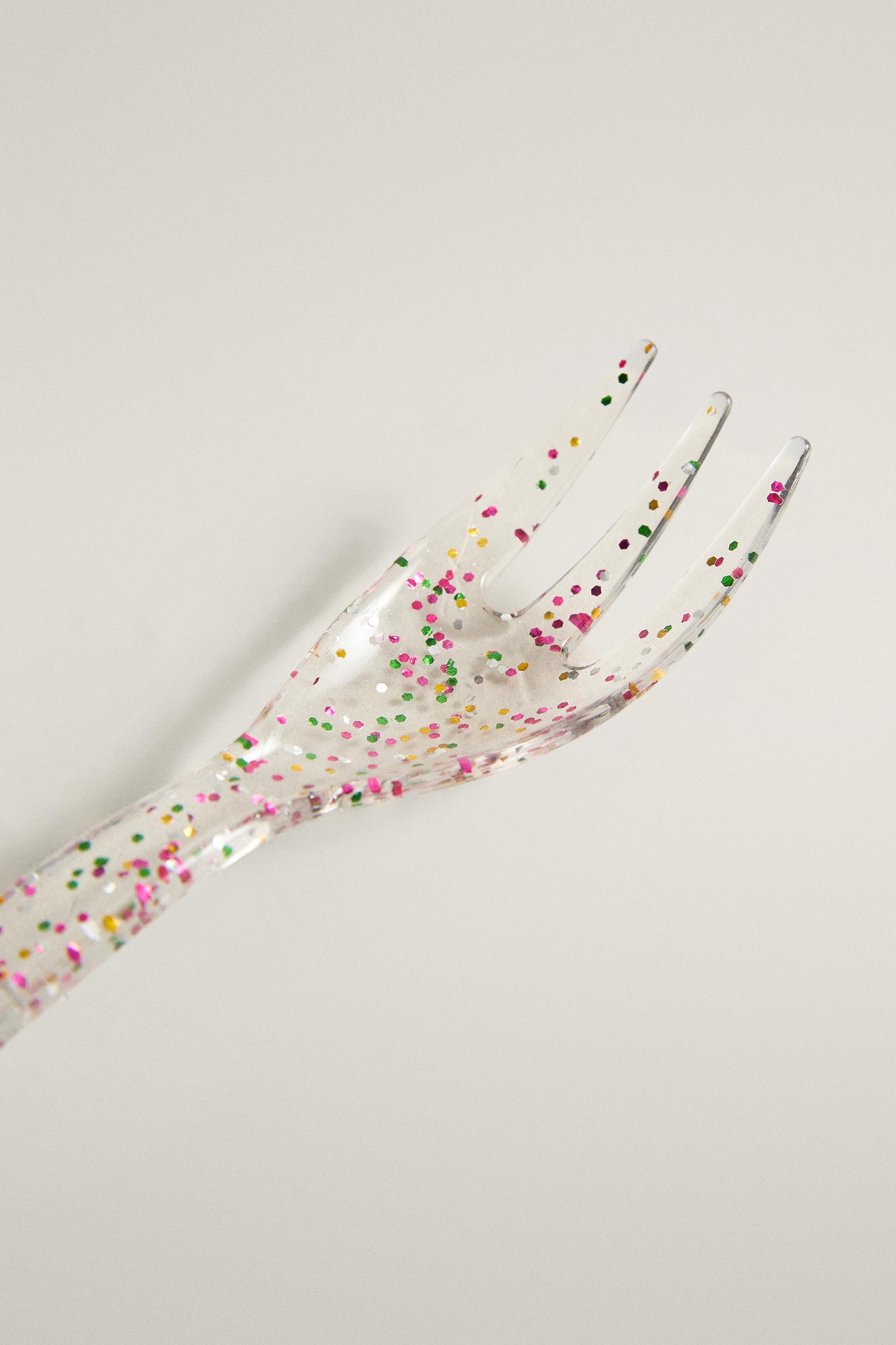 KIDS' TRITAN™ GLITTER FORK