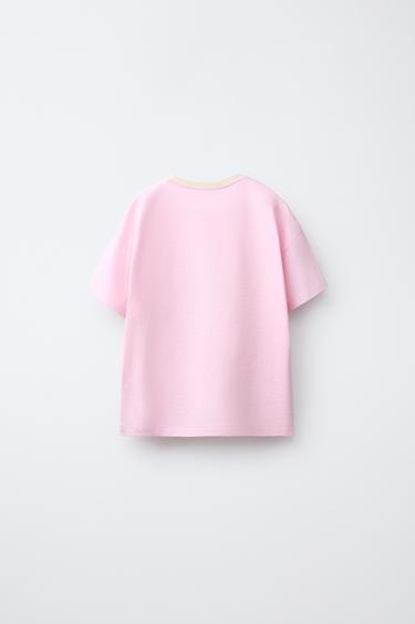 PYJAMA UNI POCHE (2-6 ANS) - Rose de Zara - Image 2