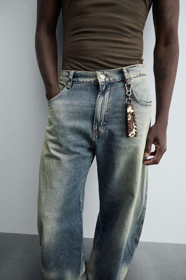 JEANS BALLOON FIT - Azul medio de Zara
