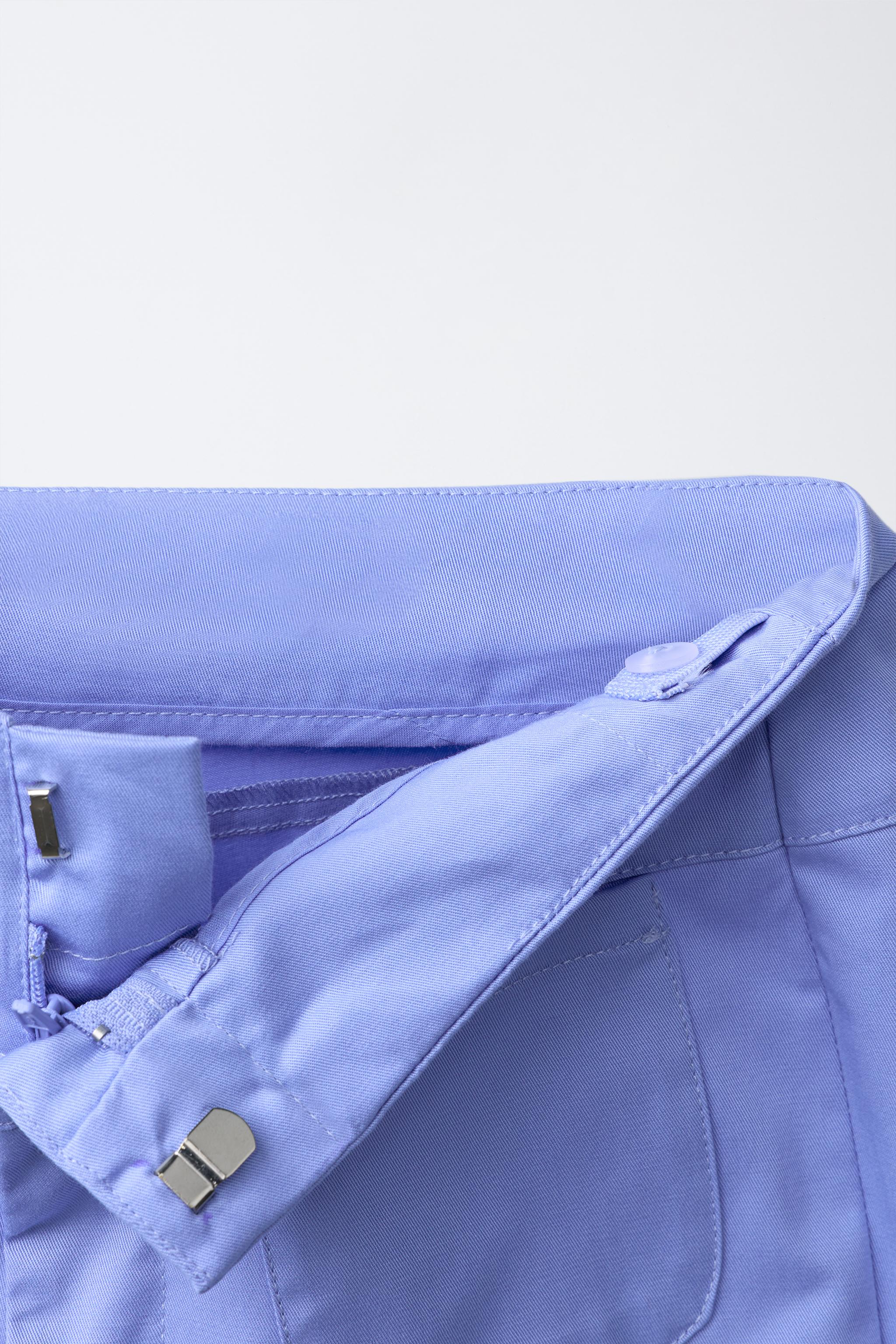 VENTED CAPRI PANTS